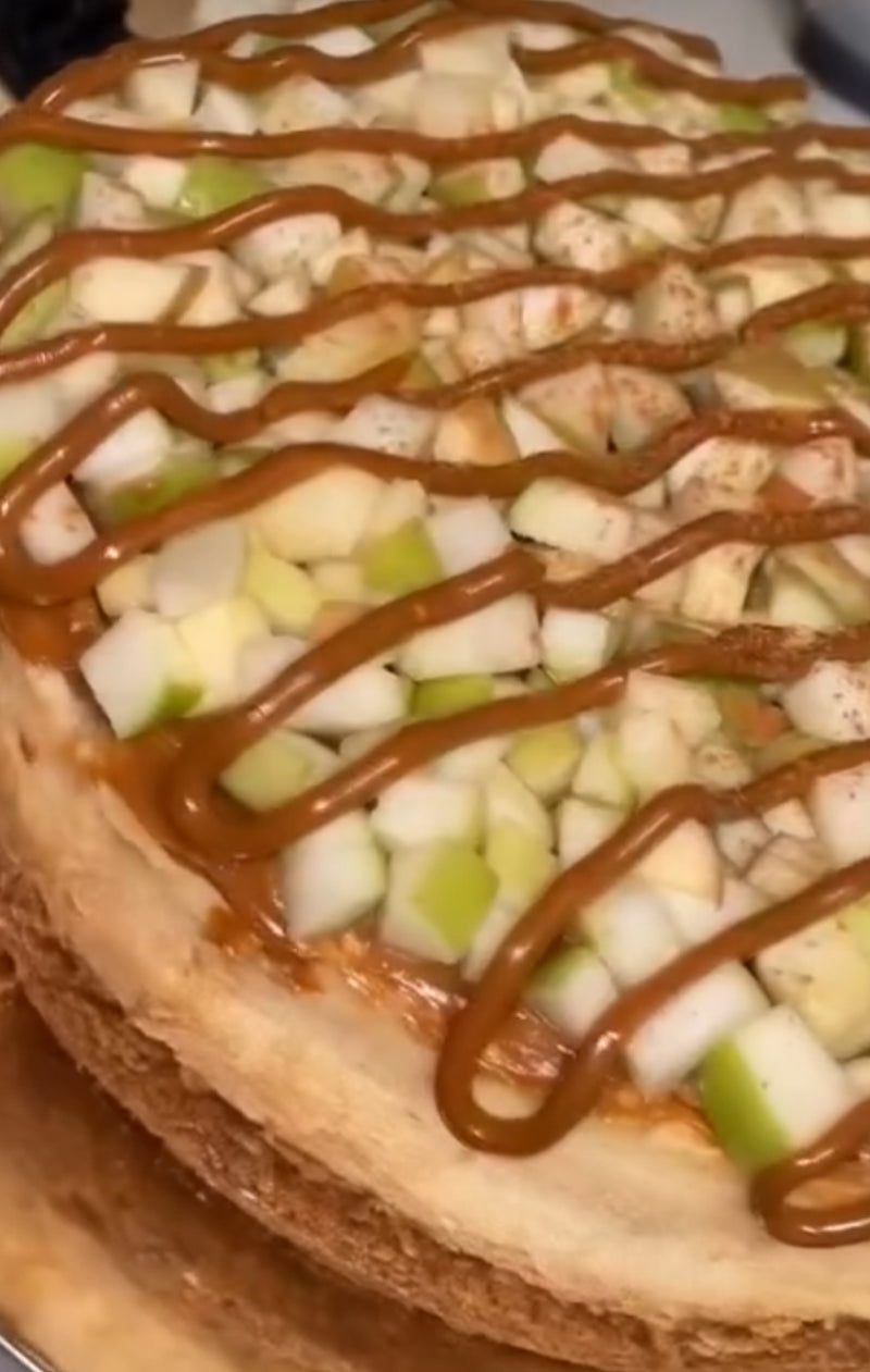 Caramel Apple Cheesecake
