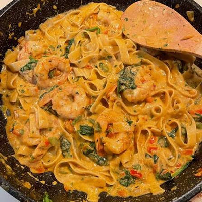 Cajun Pasta Shrimp Munchie Meal