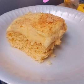 Banana Pudin’ Cake (slice)