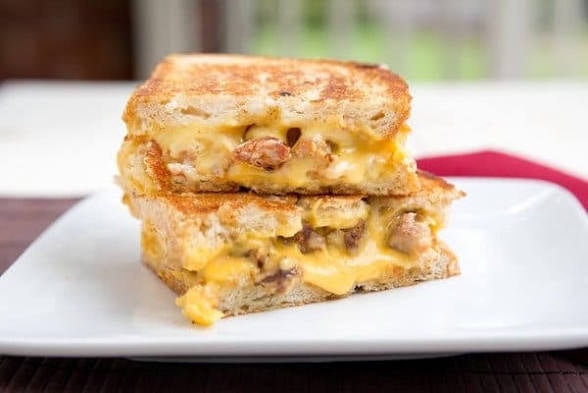 Cheese & Sausage Sandwich