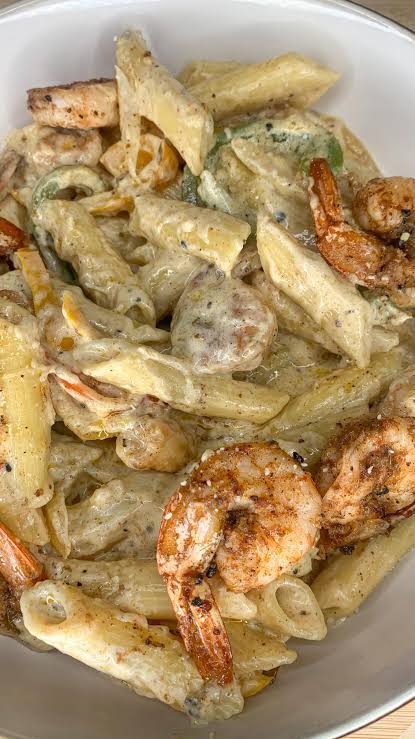 SHRIMP RASTA PASTA