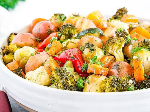 Seasoned Mixed Vegetables