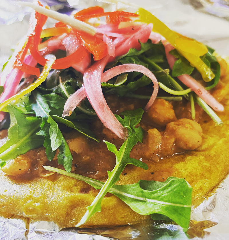 Doubles (Flatbread Sandwhich)